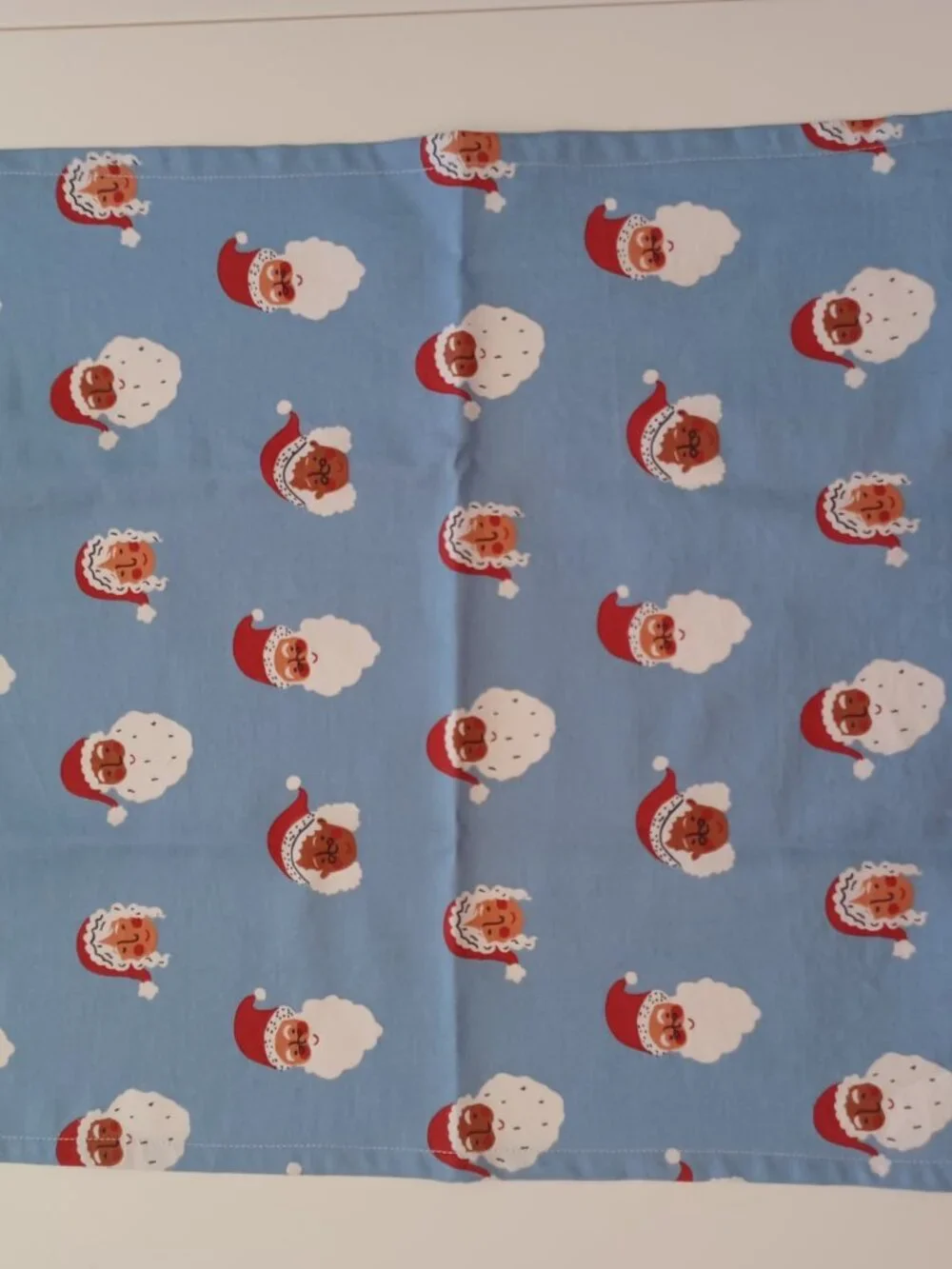 SANTA CLAUS cloth table Napkins - Set of 4 - HANDMADE